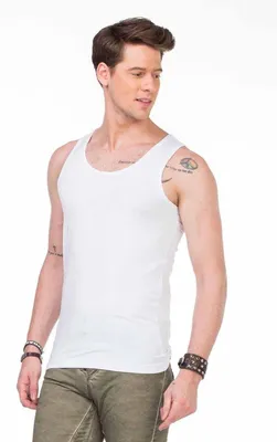 Produktbild von Cu107 Black Herren Unterhemd