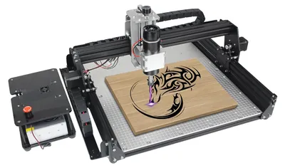 Obrázek produktu pro CNC frézka, vřeteno 500 W, offline řídicí jednotka, bez řídicí jednotky, laser 20 W