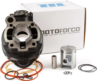 Zdjęcie produktu dla Motoforce Black Series Żeliwny Zestaw Cylindrów 50Cc Z Tłokami 12 Mm Do Minarelli Am6, Zatwierdzony.