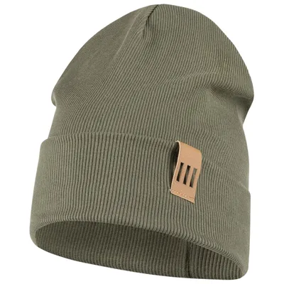 Produktbild von Mütze Beanie Übergangsmütze Jungen Kinder gerippt, Oliv, Gr. 50-52