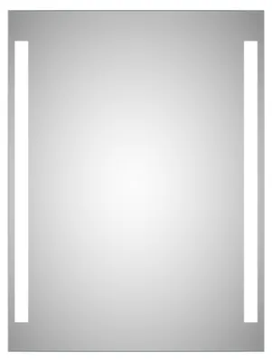 Produktbild von LED Badspiegel 80×60 cm, Aluminiumrahmen, Lichtfarbe neutralweiß, IP24