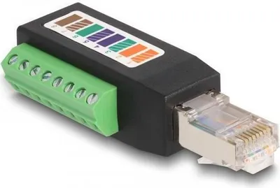 Image de Delock Netzwerkadapter - 8-polige Anschlussleiste (M)