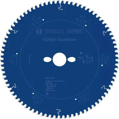 Immagine prodotto di Lama circolare EXPERT in alluminio, 260x30 mm, Z80