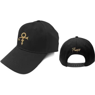 Produktbild von Prince - Gold Symbol Uni Baseball Cap - Schwarz