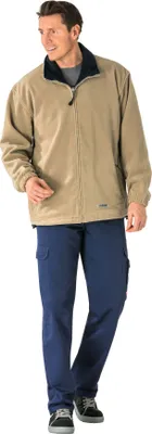 Produktbild von Outdoor Stream Fleecejacke camel/marine Größe L