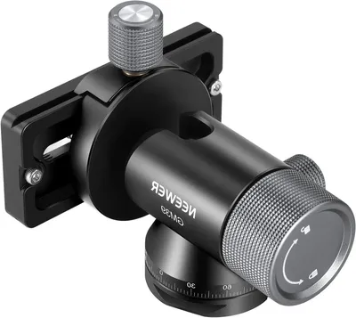 Productafbeelding van Monopod Gimbal Kop - Statiefkop Lenssteun - Vogels Kijken - 360 Pan 90 Tilt - 4 kg - Zwart