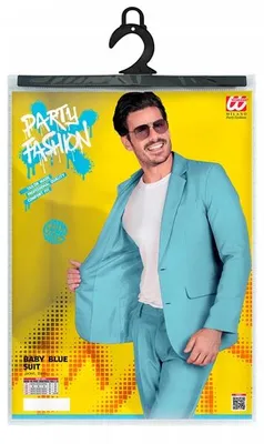 Imagen del producto de Traje de hombre Widmann, color azul claro, talla XL