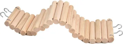 Zdjęcie produktu dla 7,5*30 cm Zwierzę domowe Chomik Papuga Drabinka do wspinania się Wiszący most Zabawka dla ptaków