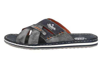 Obrázek produktu pro Rieker mules in plus sizes blue 21599-14 large pánská obuv
