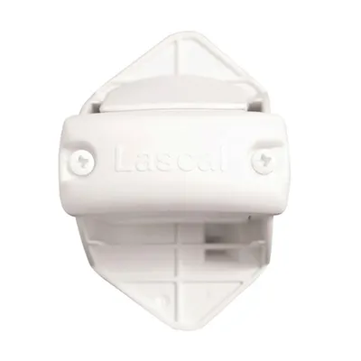 Produktbild von Lascal Rohrhalterungen für alle KiddyGuard weiß 3er Set Schliessleiste 6-p