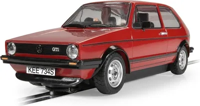Produktbild von Volkswagen Golf GTI Mk.I Rot Slotcar 1:32 detailliert