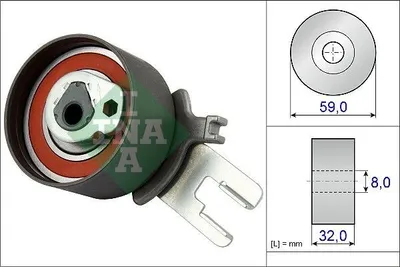 Produktbild von Ina Spannrolle, Zahnriemen  531 0859 10