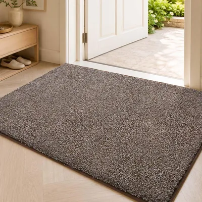 Produktbild von Schmutzfangmatte Innen 50 x 80 cm Waschbar Beige Rechteckig