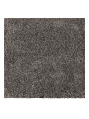 Produktbild von Interiyou Waschbarer Hochflorteppich Sofia Grau 160x160 cm