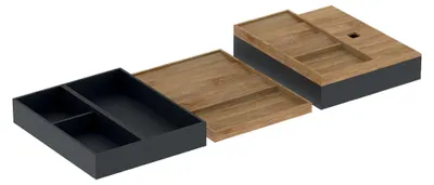 Produktbild von Schubladeneinsatz-Set für obere Schublade Breite 900mm