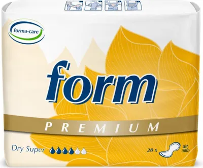 Produktbild von forma-care PREMIUM Dry form - 100 Inkontinenzeinlagen - latexfrei - super