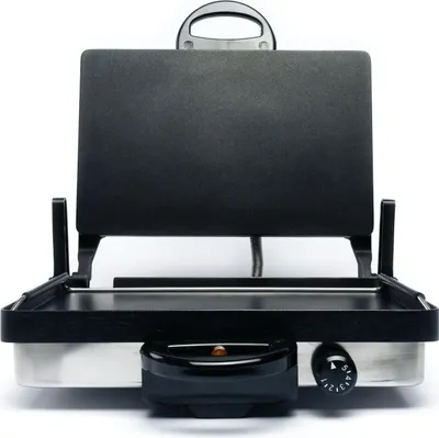 Produktbild von SHOV Multi‑Grill – Elektrischer Teflon Kontaktgrill (2000 W, 5‑Stufen Thermostat) – Antihaft Multigrill ohne Kasserolle