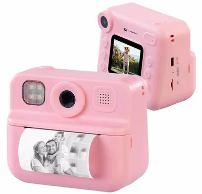 Image de Appareil photo instantané pour enfant DV-50.kids - coloris rose