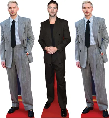 Obrázok produktu pre Nicholas Hoult – sada 3 ks stolových dekorácií