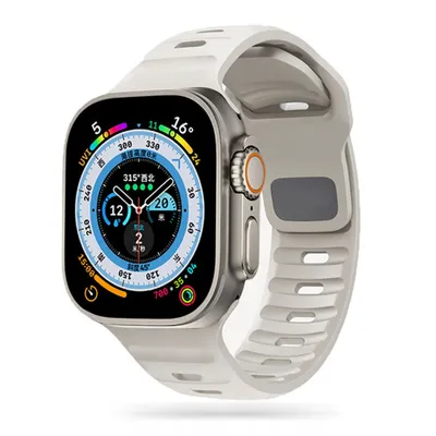 Zdjęcie produktu dla Pasek Tech-Protect IconBand Line do Apple Watch 4, 5, 6, 7, 8, 9, SE, Ultra 1, 2 (42/44/45/49 mm), beowy