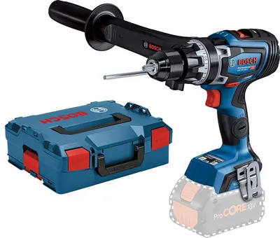 Image de Perceuse-visseuse à percussion 18V GSB 18V-150 C (sans batterie ni chargeur) + coffret L-BOXX - BOSCH - 06019J5102