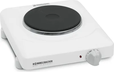 Produktbild von Einzelkochplatte THS 815, langlebige Gussheizplatte, emailliertes Gehäuse, 15 Minuten Zeitschaltuhr,  1 Heizplatte: 145 mm Ø, 800 Watt