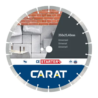 Productafbeelding van Carat diamantschijf voor universeel gebruik, type CE STARTER, afmetingen 300 x 20 mm, modelnummer CES3002000