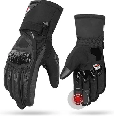 Productafbeelding van Famanu winterhandschoenen voor touchscreen, waterdicht en warm - zwart