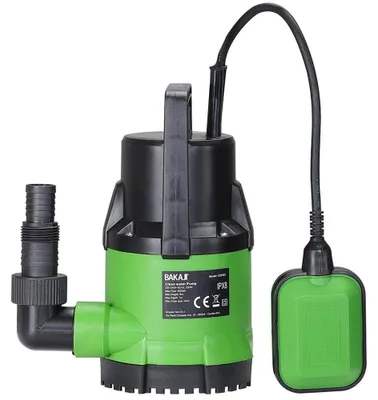 Obrázek produktu pro Ponorné čerpadlo pro čistou vodu, 250 W, průtok 5000 litrů za hodinu, maximální ponorná hloubka 7 metrů