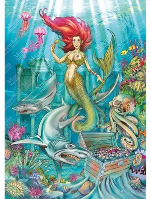 Image de Magnolia Le Puzzler Sirène - 1000 pièces