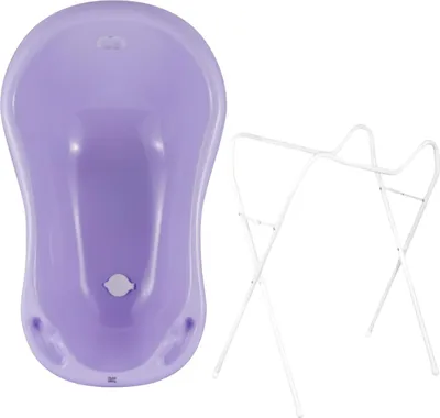 Produktbild von Hylat Baby Babywanne mit Gestell Lila