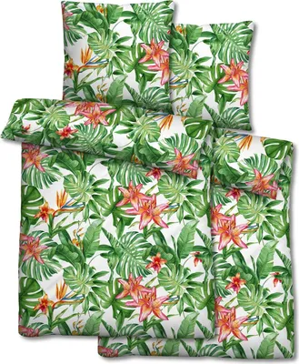 Produktbild von Doppelpack Mikrofaser Seersucker Bettwäsche 155 x 220 + 80 x 80 cm