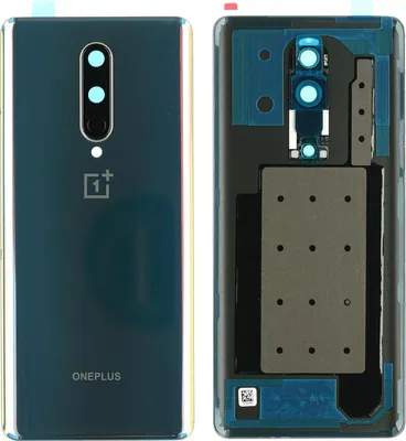 Produktbild von Gehäuse Rückseite für Oneplus 8 (IN2013, IN2017, IN2010, IN2019), Silber