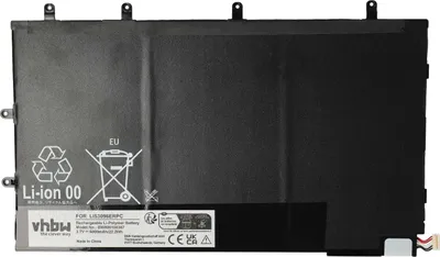 Produktbild von vhbw Akku kompatibel mit Sony Xperia SGP321, SO-03E, Tablet Z, Tablet Z 10.1 Tablet Pad (6000 mAh, 3,7 V, Li-Polymer)