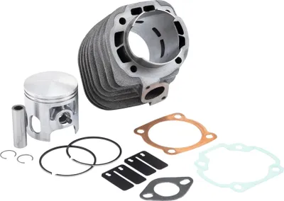 Image de Kit cylindre Malossi 110 cm³, fonte grise compatible avec Aprilia Scarabeo 100, Benelli K2 100, MBK Booster 100, MBK Ovetto 100, Yamaha Aerox