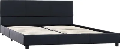 Obrázek produktu pro vidaXL Postelový rošt černá umělá kůže 160x200 cm