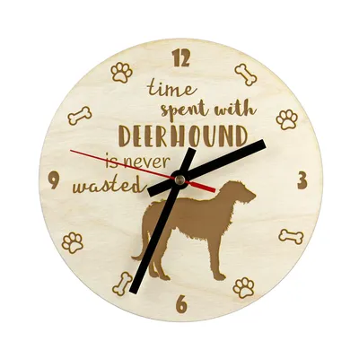 Obrázok produktu pre Deerhound väčší z drevenej lepenky Art-Dog