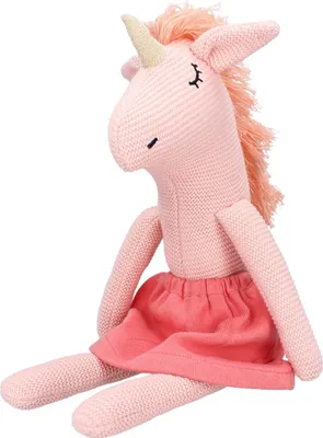 Productafbeelding van Kidzroom Eenhoorn Stella, 45 cm. Een glinsterend pluche knuffel voor magische momenten