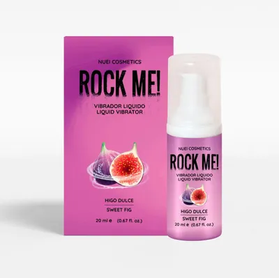 Produktbild von Gleitmittel Erdbeere Nuei Cosmetics of the Night ROCK ME! 20 ml Erdbeere Minze