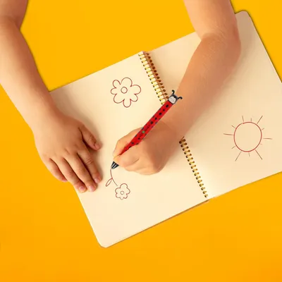 Image de Click&Clack - Stylo Bille Deux Couleurs - Secret Printemps-Été 2026 1 - 1 Mm - Encre Rouge/Noire