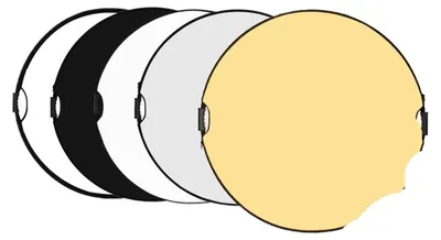 Zdjęcie produktu dla Składany reflektor fotograficzny 5-w-1 do profesjonalnej fotografii