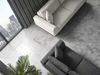 Produktbild von Dreisitzer Sofa 3 Sitzer Sofas Modern Weiß Design Stoff Polyester Neu