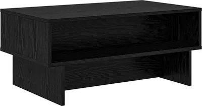 Produktbild von "WINTER SALE"Couchtisch - Wohnzimmer Tisch modern - Schwarz Eichen-Optik 80 x 46 x 35 cm Holzwerkstoff - Kaffeetisch NEU6986458
