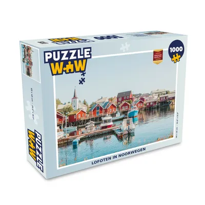 Obrázok produktu pre MuchoWow® Puzzle 1000 ks Lofoty v Nórsku