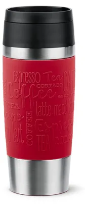 Produktbild von EMSA Isolierbecher Travel Mug Classic 0,36l dunkelrot