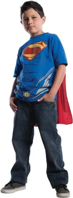 Produktbild von Superman T-Shirt für Kinder, Größe:L