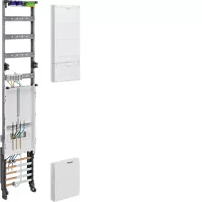 Produktbild von HAGER ZH52P9K Komplettfeld 1Z/V 4reihig 1350 1feldrig