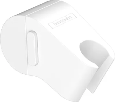 Obrázok produktu pre Tlačidlový držiak sprchy WALLSTORIS matný biely matný biely
