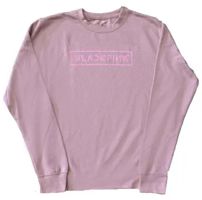 Immagine prodotto di Felpa unisex BlackPink: Logo, grande, rosa