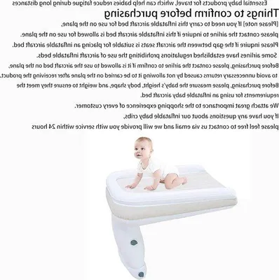 Produktbild von Famanu Reisebett für Kleinkinder - Aufblasbar, Blau